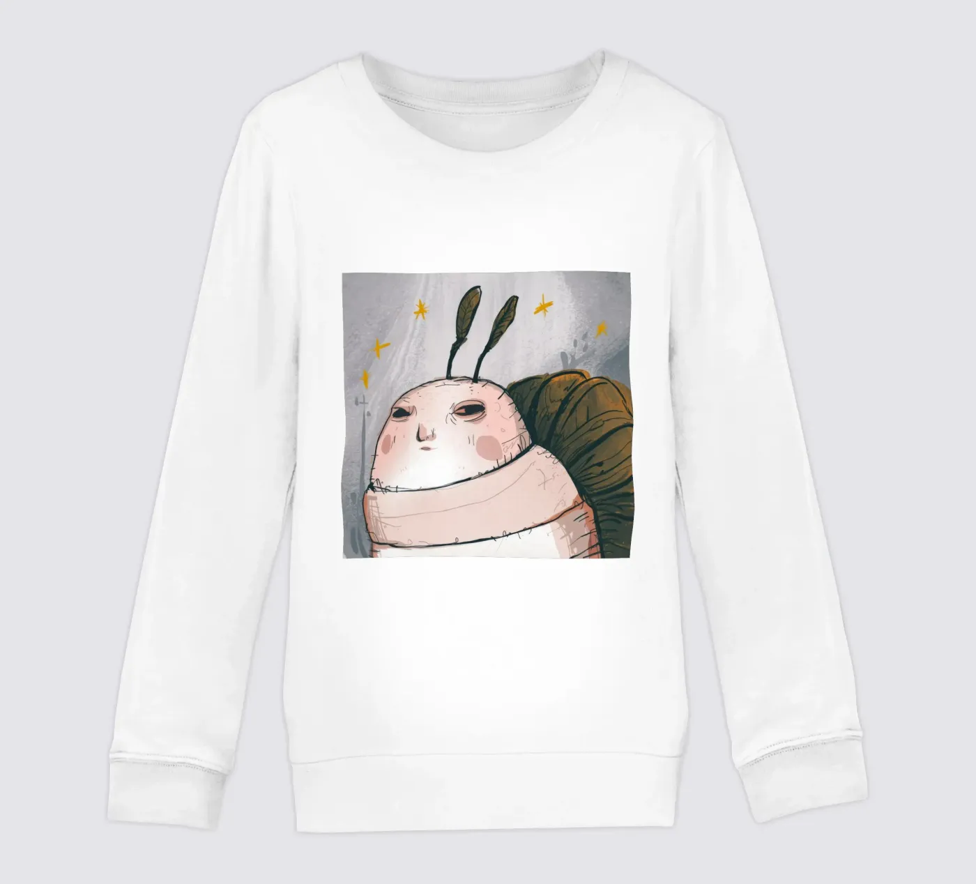 Grumpy Cloud Thoughts kids sweatshirt by Timeless Huse