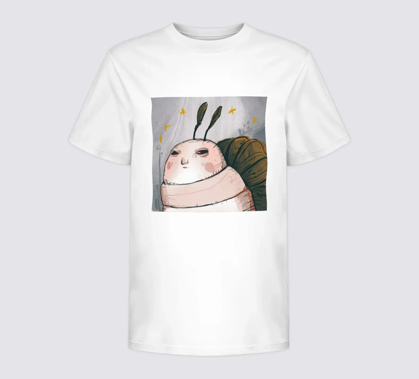 Grumpy Cloud Thoughts kids t-shirt by Timeless Huse