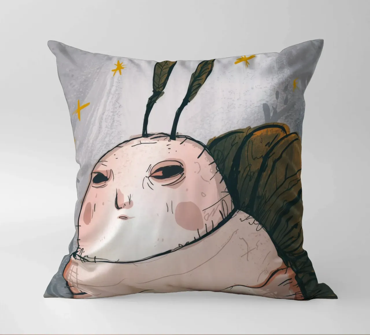 Pensieri da nuvola brontolona cuscino da Timeless Huse