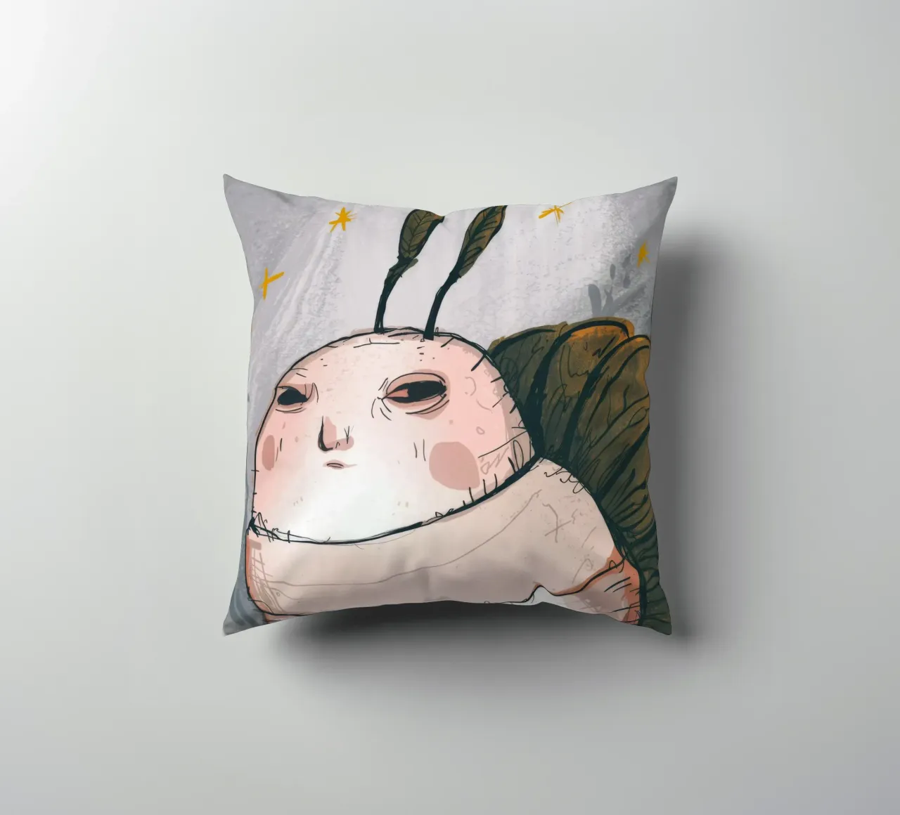 Pensieri da nuvola brontolona cuscino da Timeless Huse