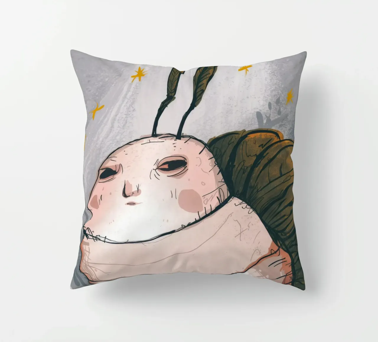 Pensieri da nuvola brontolona cuscino da Timeless Huse