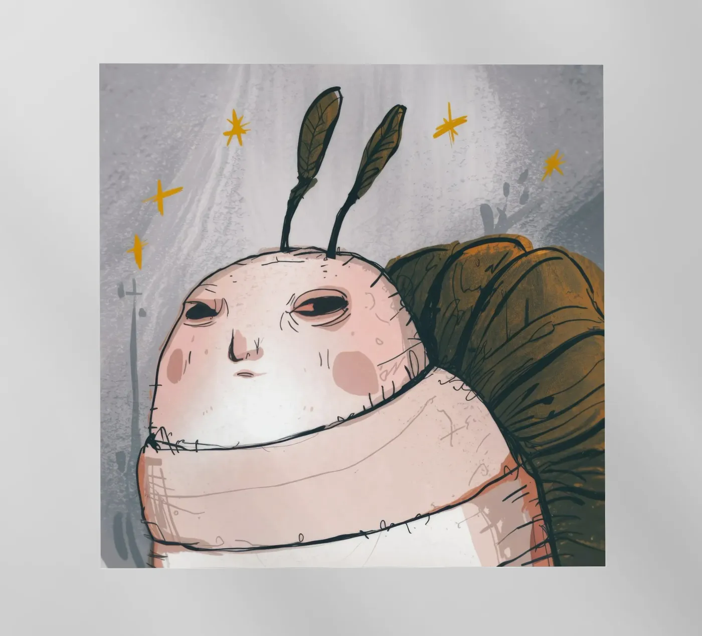 Grumpy Cloud Thoughts pellicola backlit da Timeless Huse