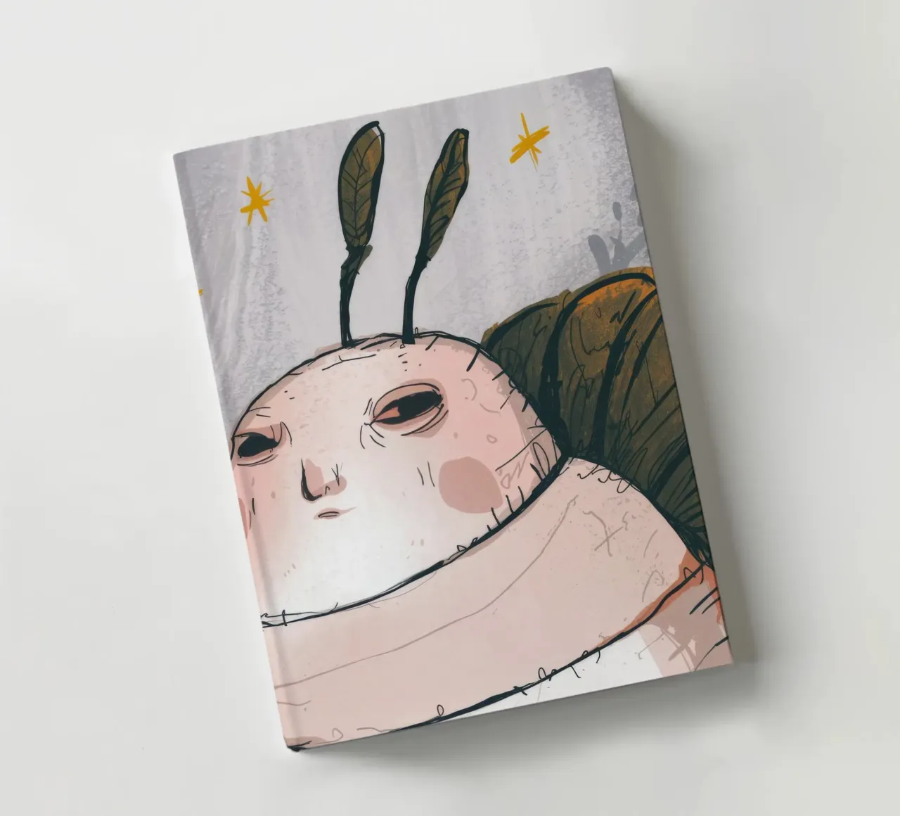 Grumpy Cloud Thoughts notebook by Timeless Huse