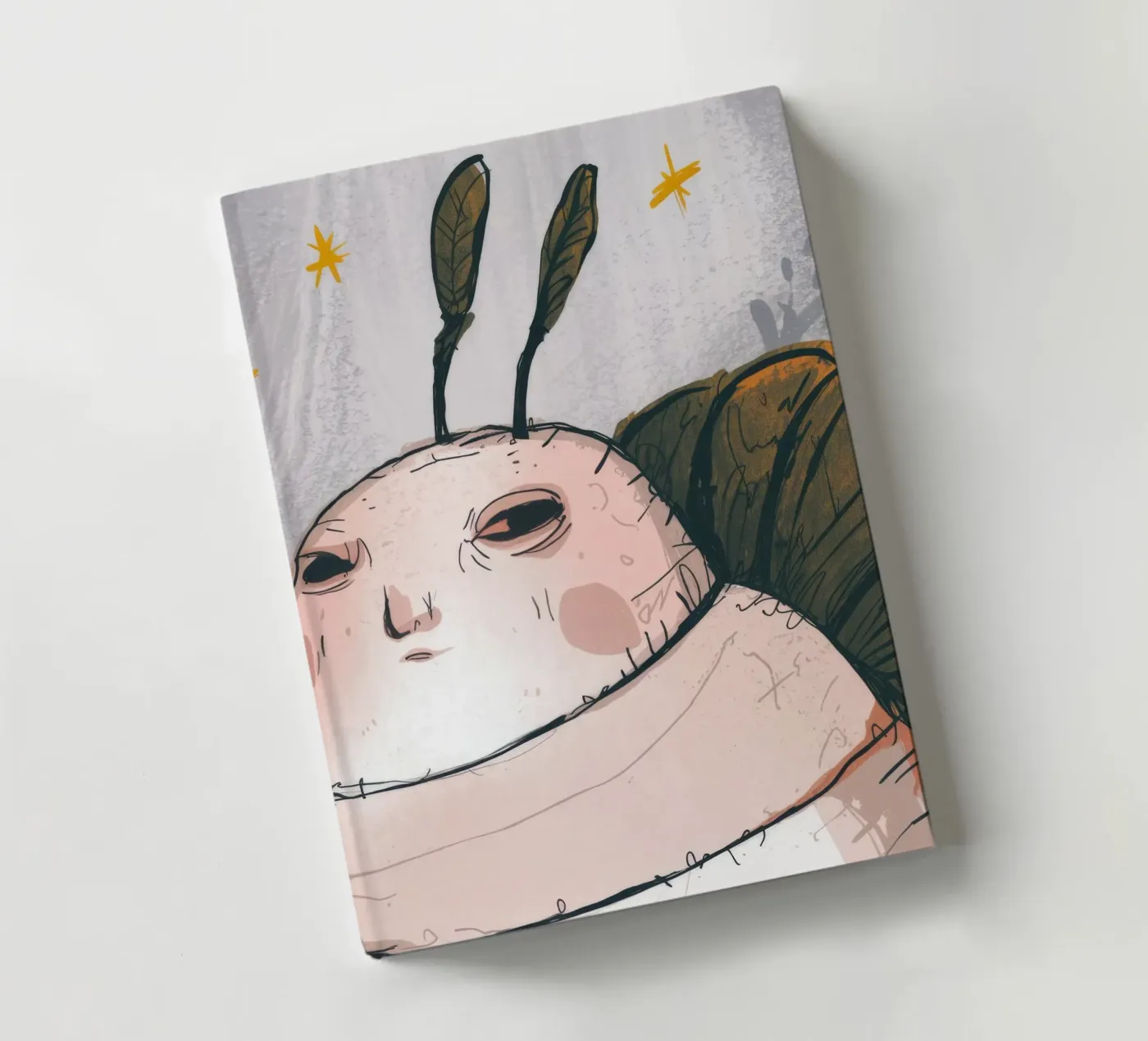 Grumpy Cloud Thoughts notebook by Timeless Huse