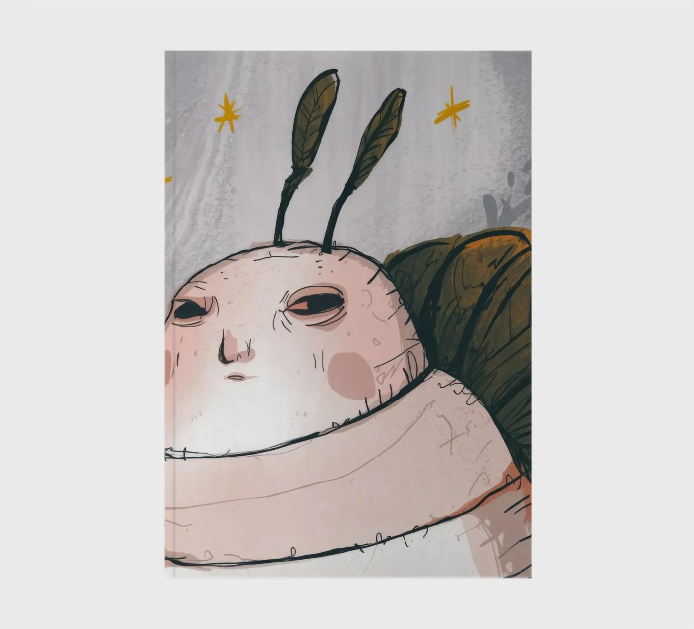 Grumpy Cloud Thoughts notebook by Timeless Huse