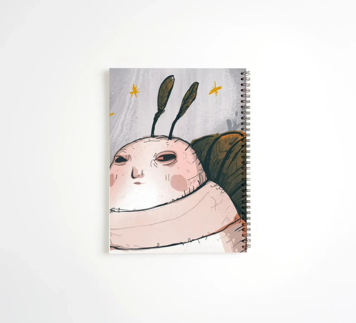 Grumpy Cloud Thoughts notitieboek met spiraal van Timeless Huse