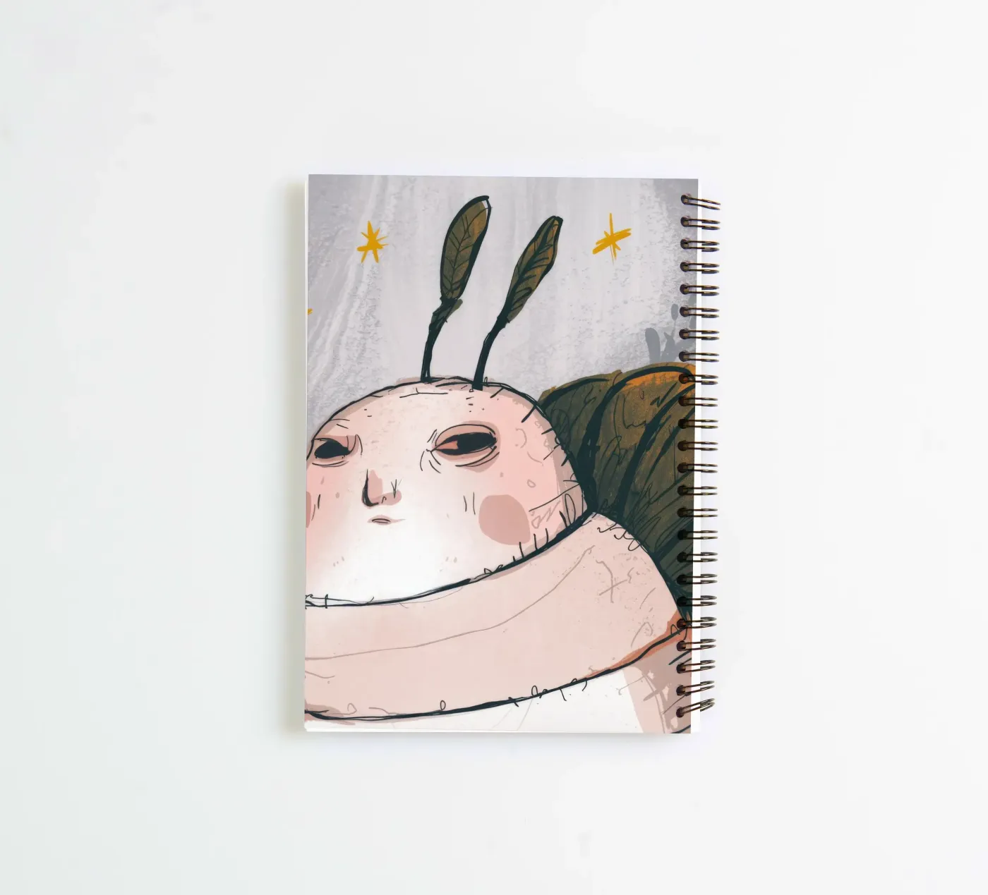 Grumpy Cloud Thoughts notitieboek met spiraal van Timeless Huse