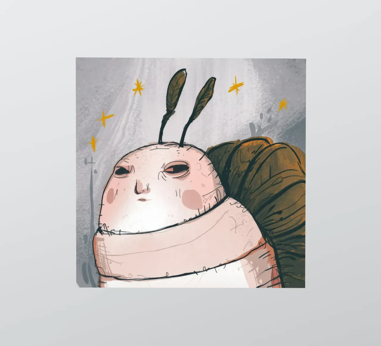 Grumpy Cloud Thoughts sticker by Timeless Huse