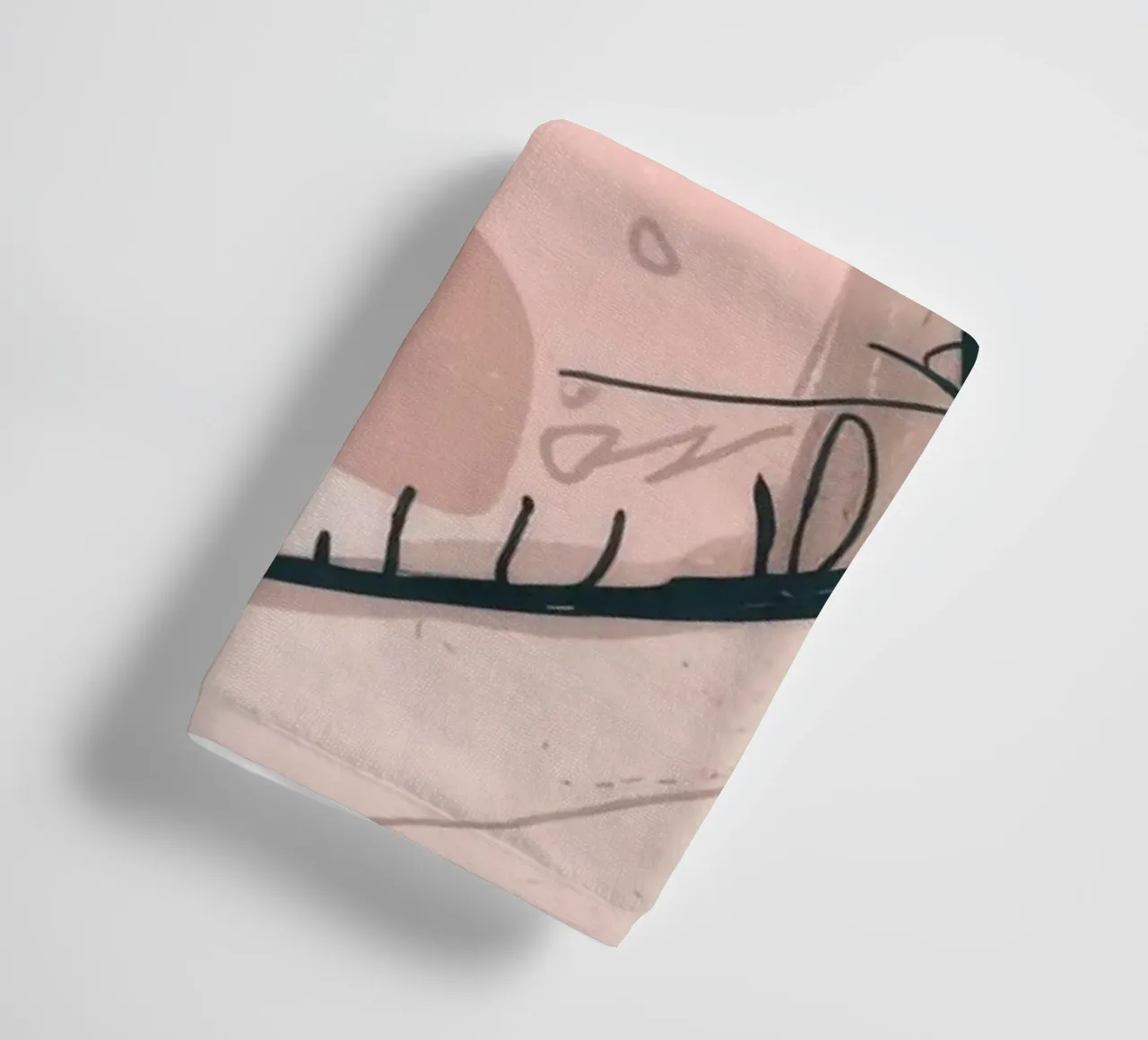 Grumpy Cloud Thoughts towel by Timeless Huse