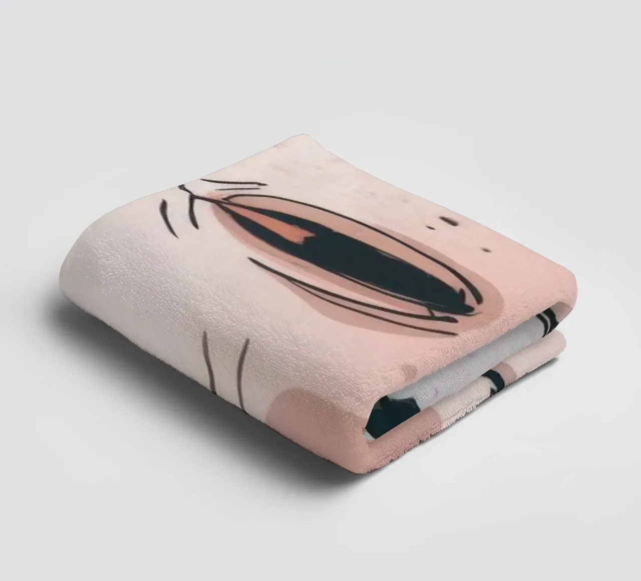 Grumpy Cloud Thoughts towel by Timeless Huse