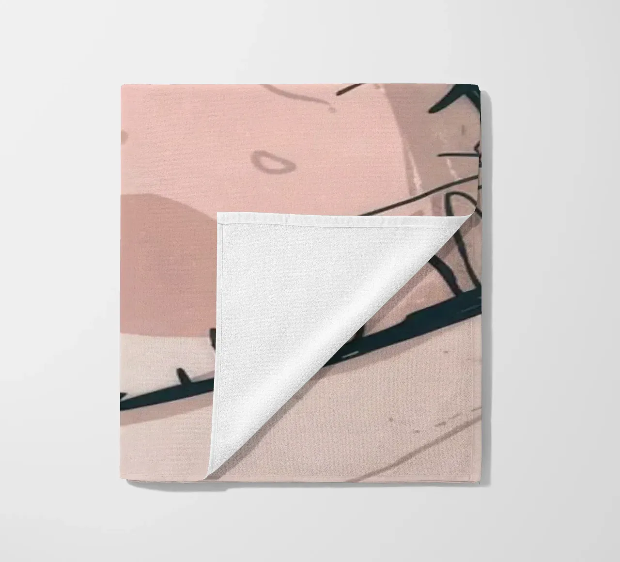 Grumpy Cloud Thoughts beach towel by Timeless Huse