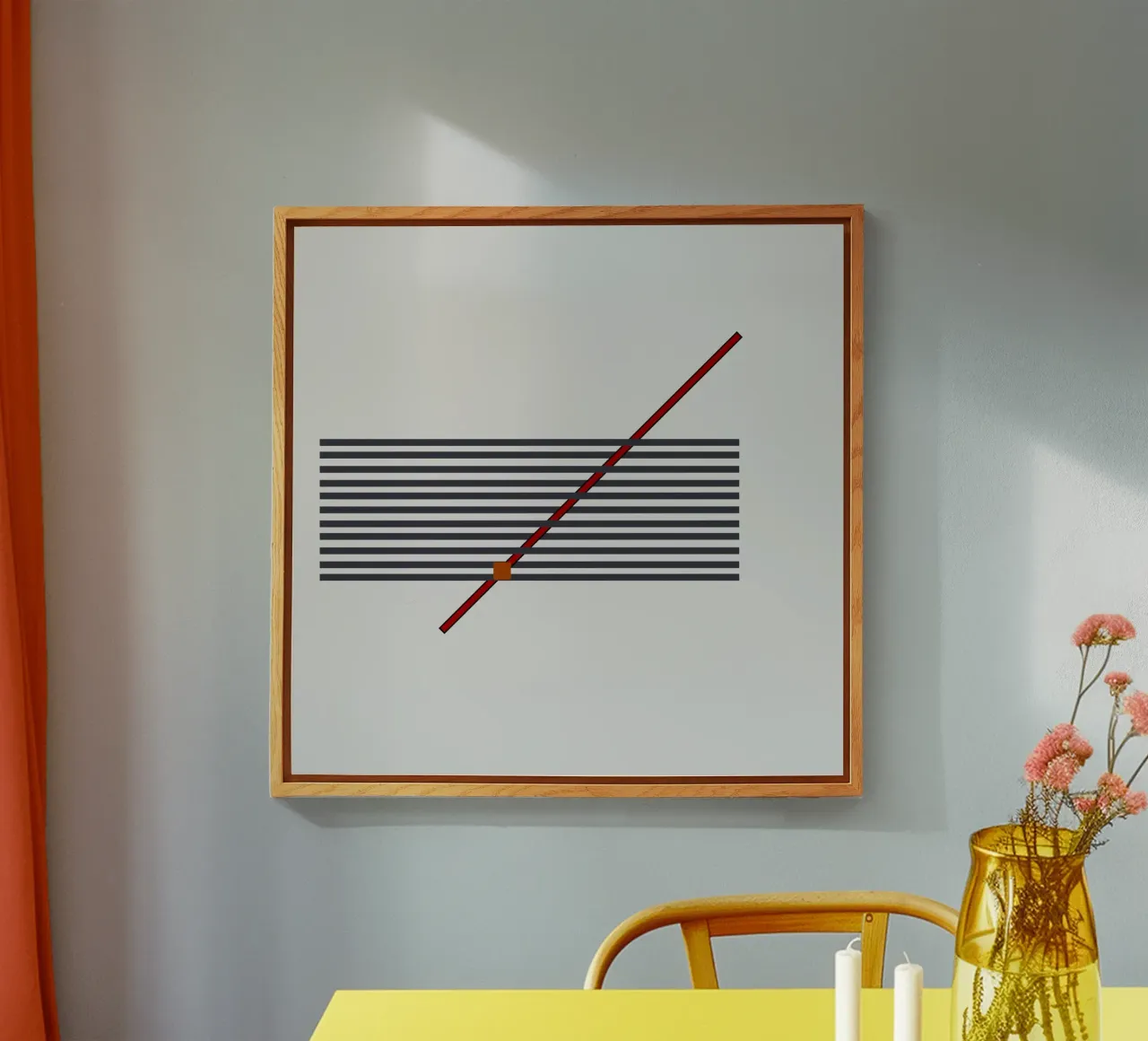 E.Geometric1015 plexiglass da WALLART-Peter Lorenz