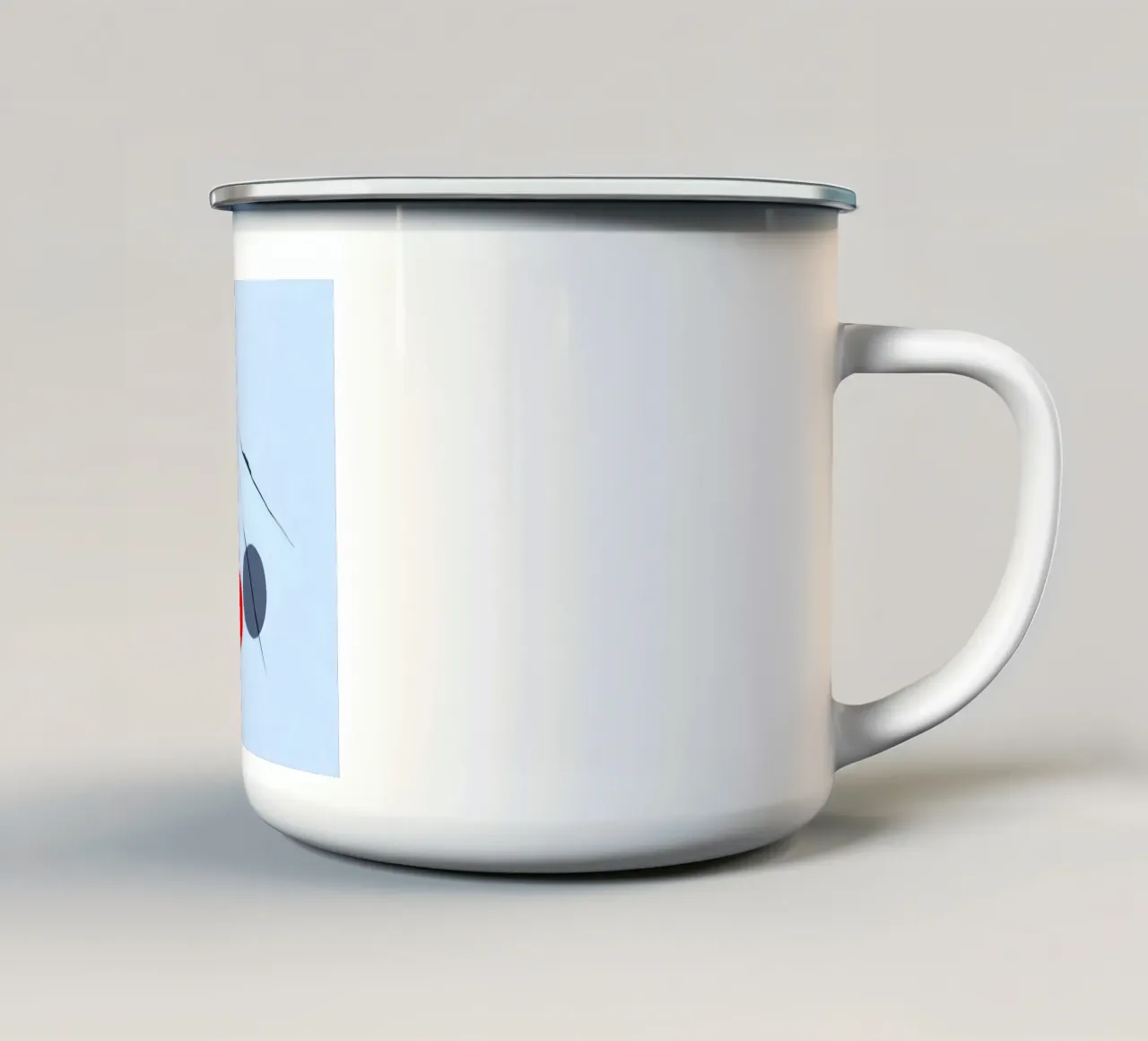 E.Geometric.1432 tazza in smalto da artlodia-Peter Lorenz