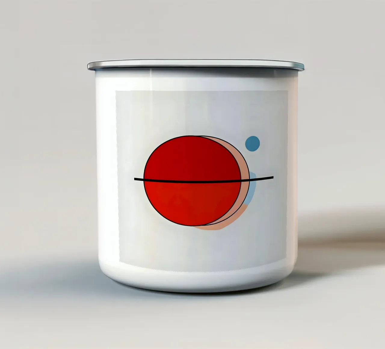 E.Geometric1112 tazza in smalto da artlodia-Peter Lorenz