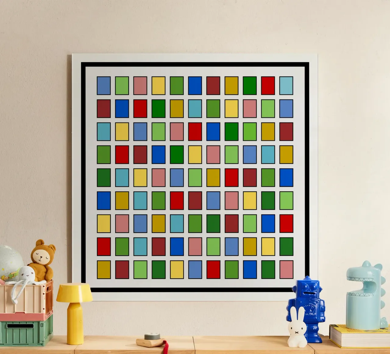 E.Geometric1405 plexiglass da WALLART-Peter Lorenz