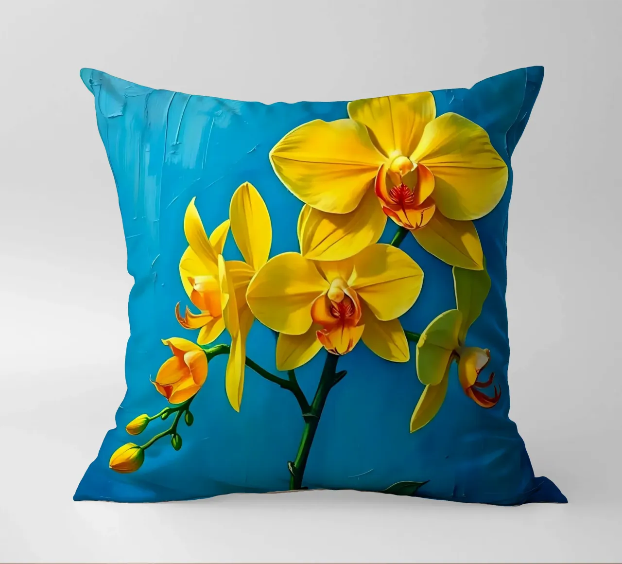 Orchidea_Stile_D_2 cuscino da Farb- und Blütenzauber by LK