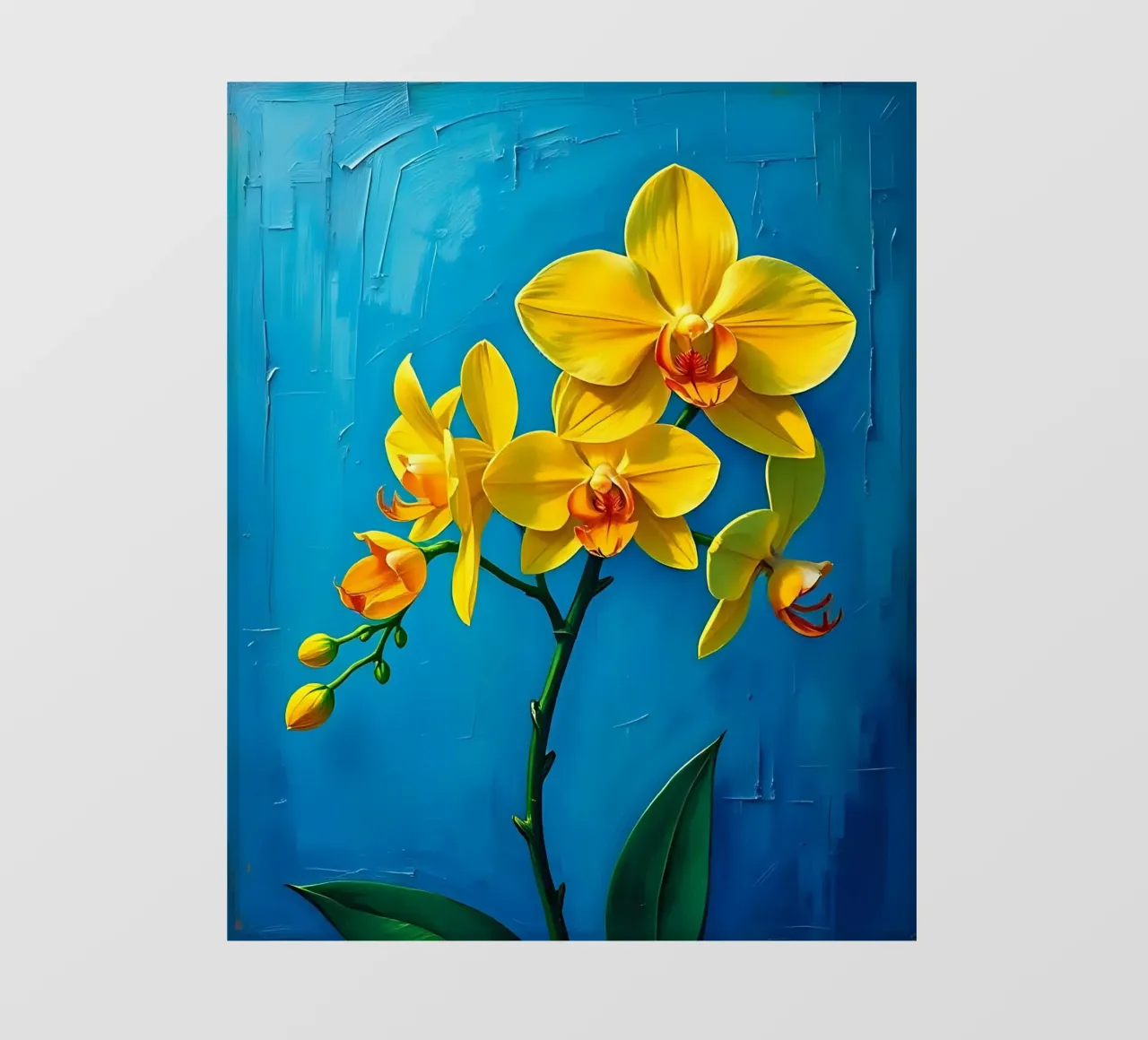 Orchidea_Stile_D_2 telo in pvc da Farb- und Blütenzauber by LK