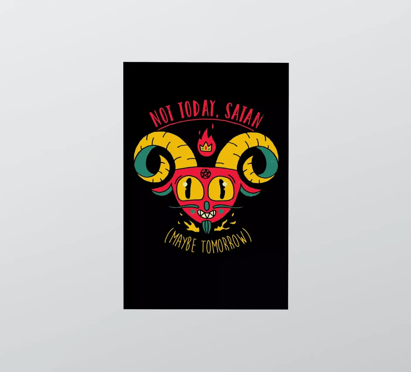 Naughty Devil sticker by DinoMike