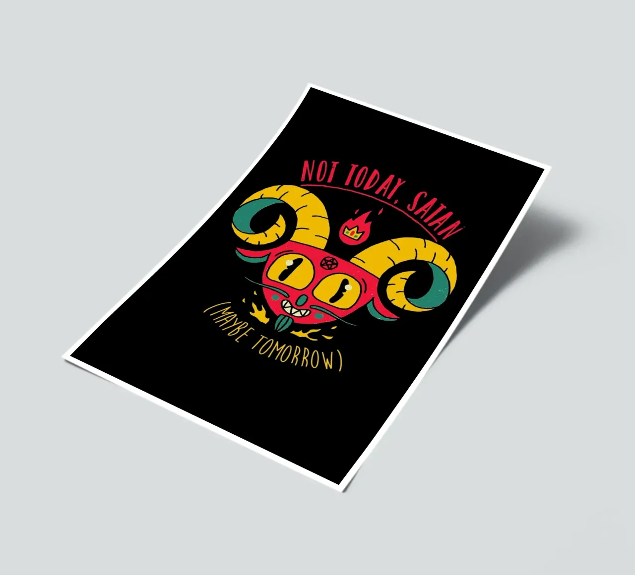 Naughty Devil sticker sheet by DinoMike