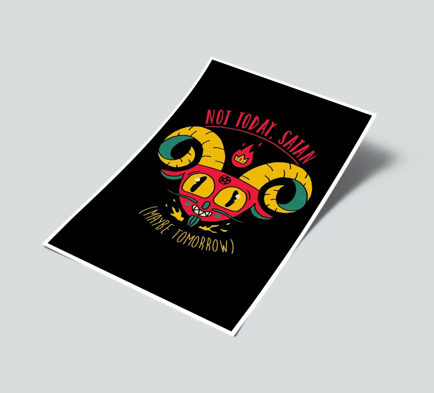 Naughty Devil Stickerbogen von DinoMike