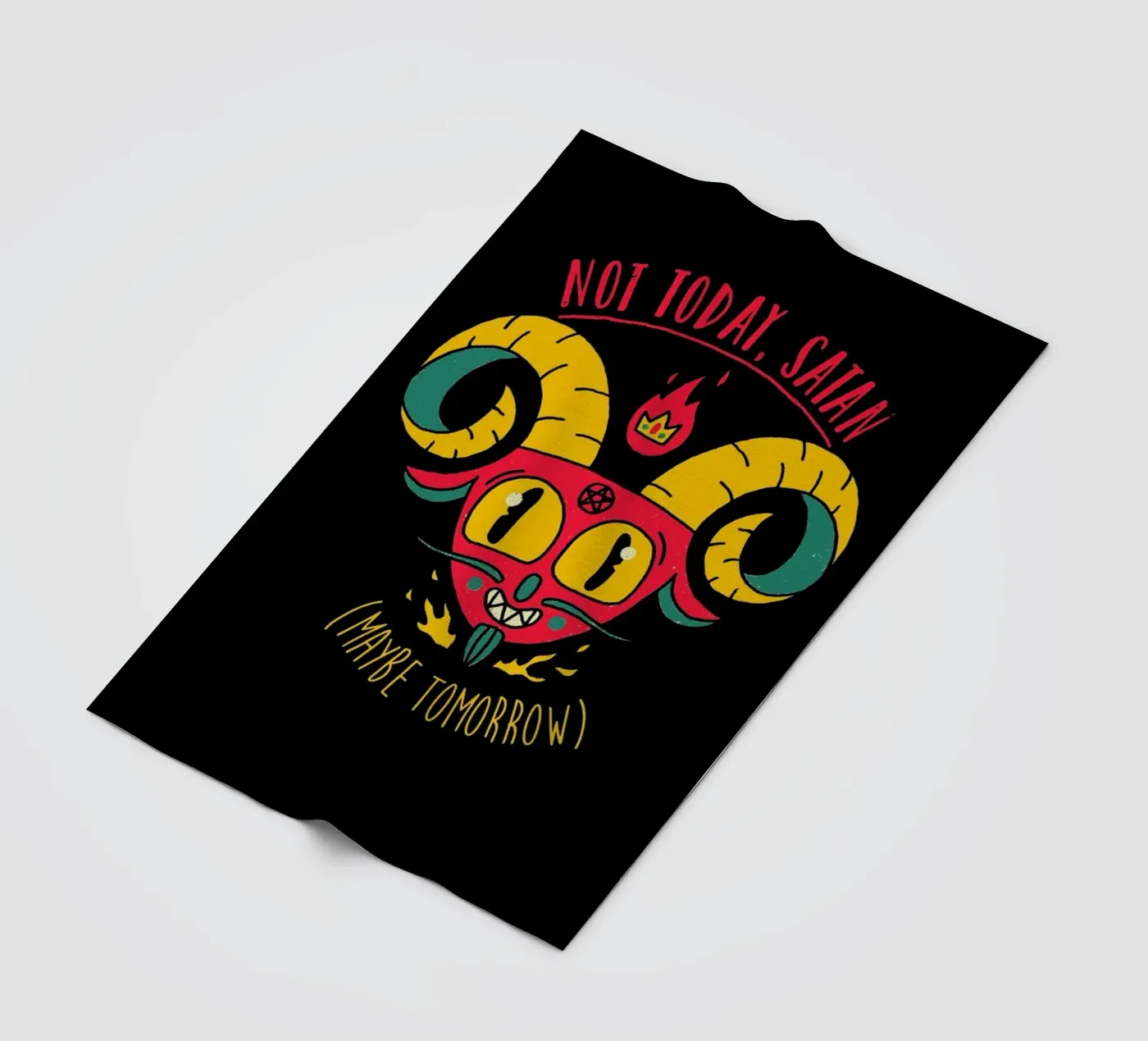 Naughty Devil Fleecedecke von DinoMike