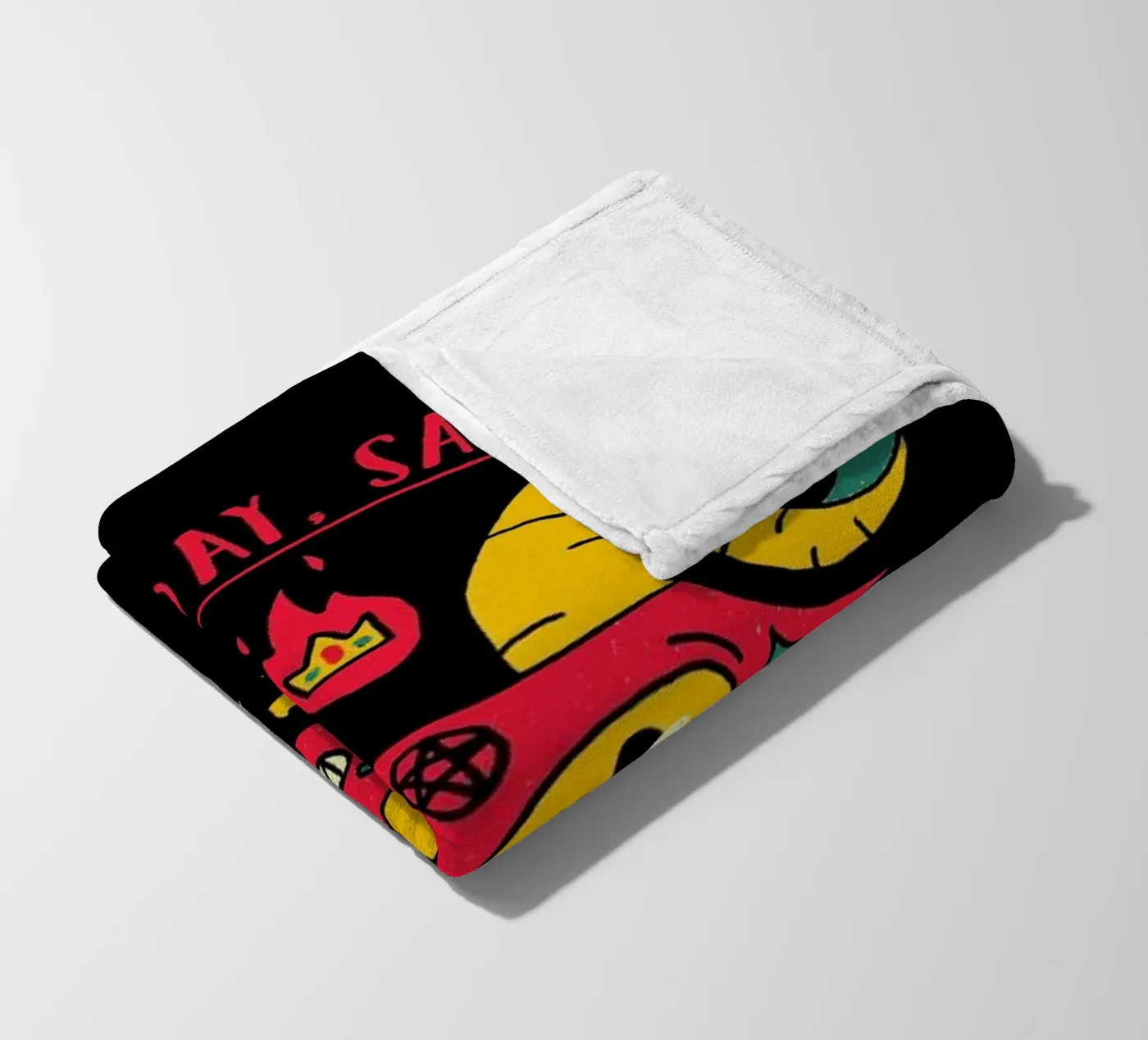 Naughty Devil Fleecedecke von DinoMike