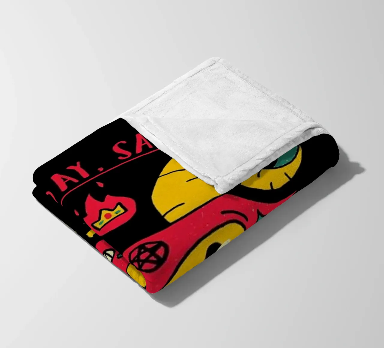 Naughty Devil Fleecedecke von DinoMike