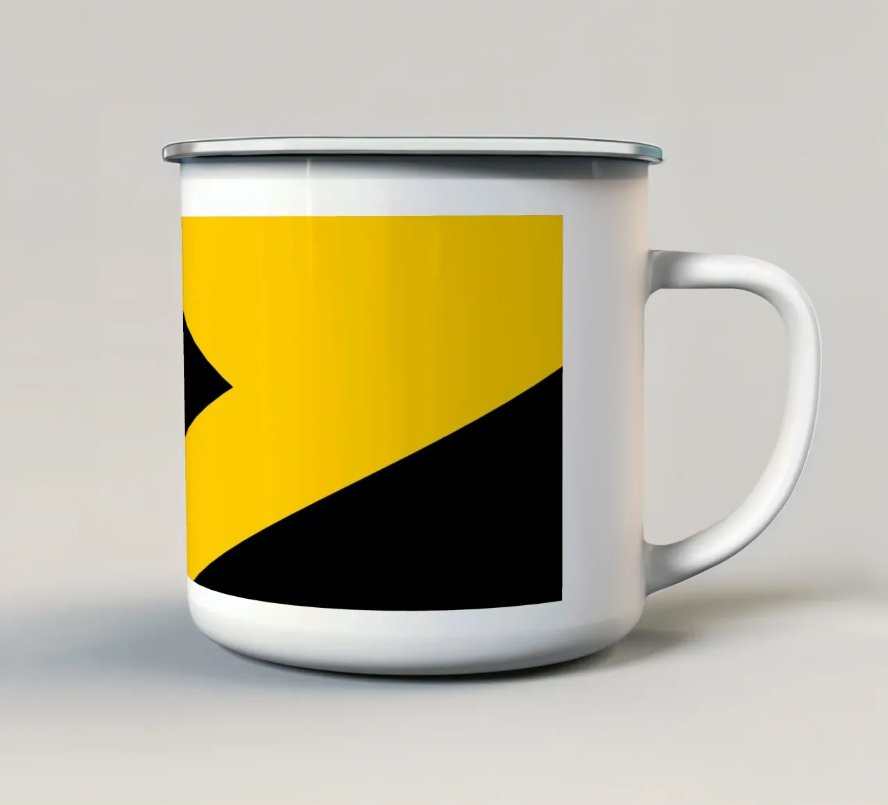 E.Geometric1502 tazza in smalto da WALLART-Peter Lorenz