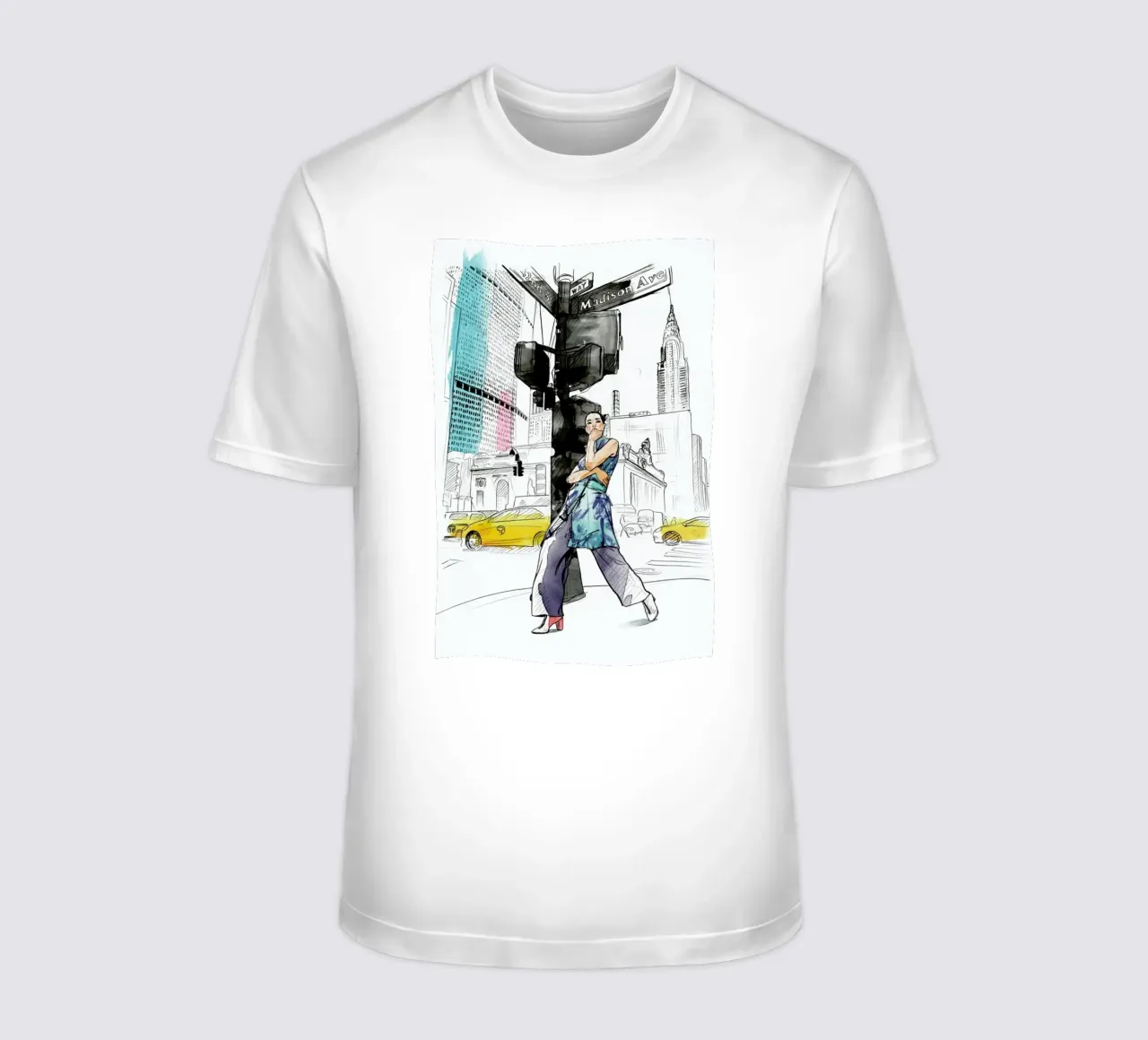NY t-shirt da Ina Stanimirova