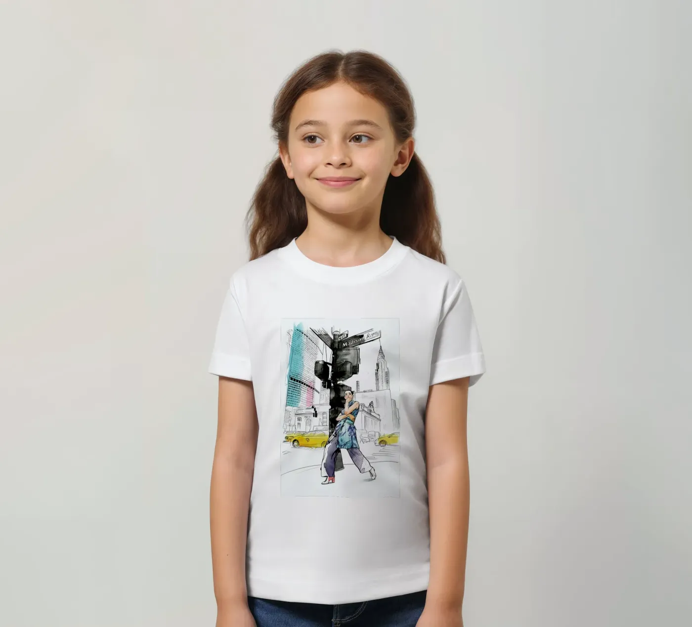 NY t-shirt bambini da Ina Stanimirova
