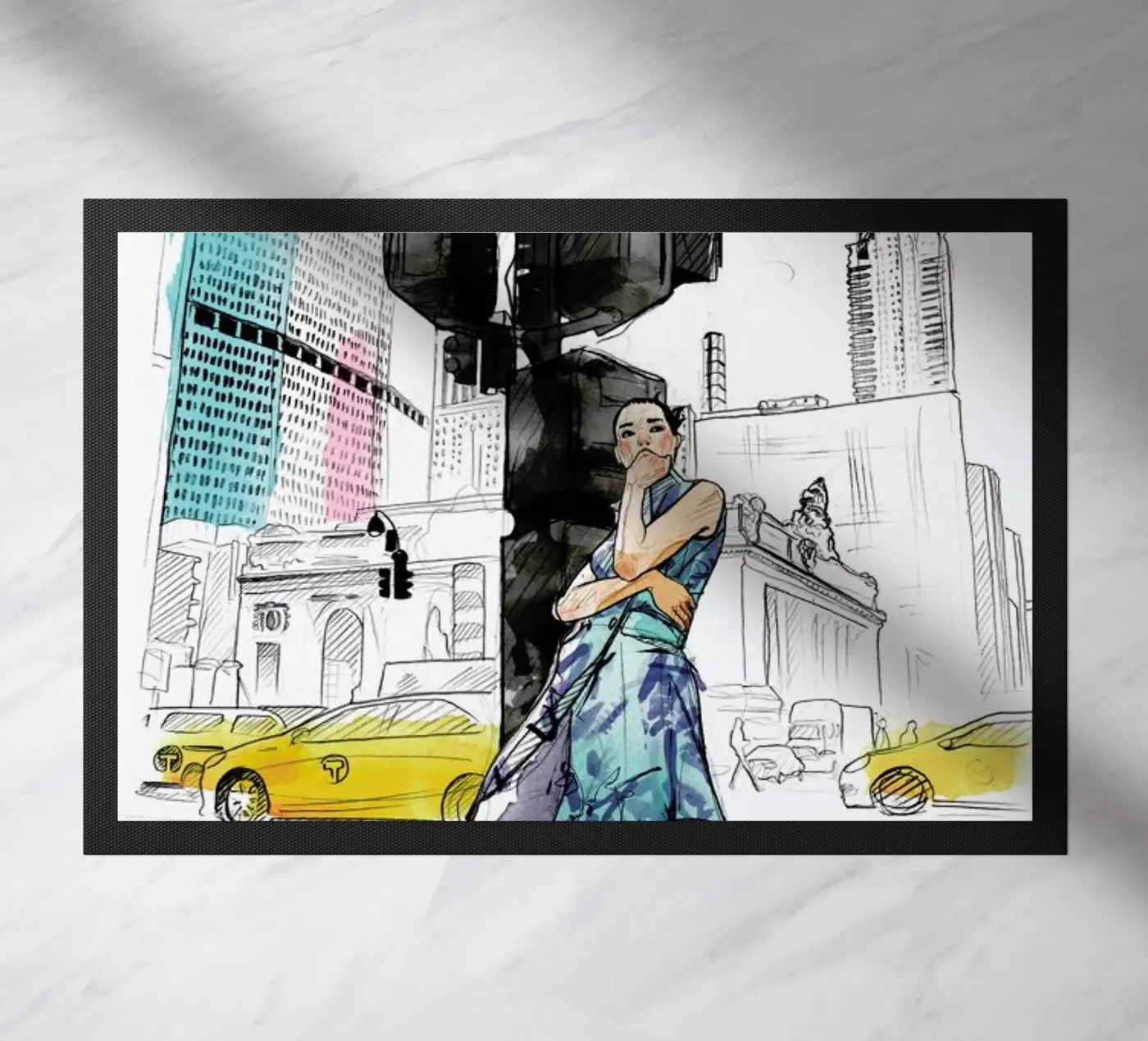 NY deurmat van Ina Stanimirova