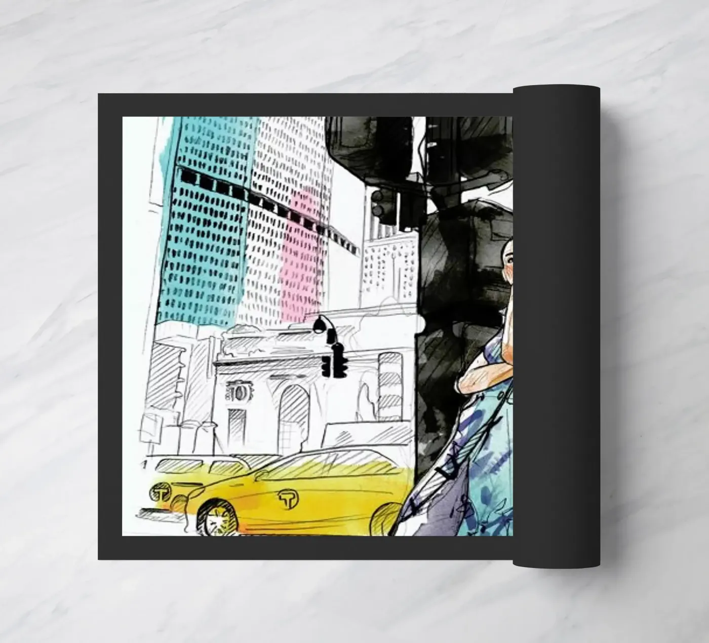 NY deurmat van Ina Stanimirova