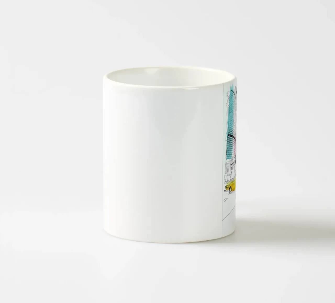 NY tazza in ceramica da Ina Stanimirova