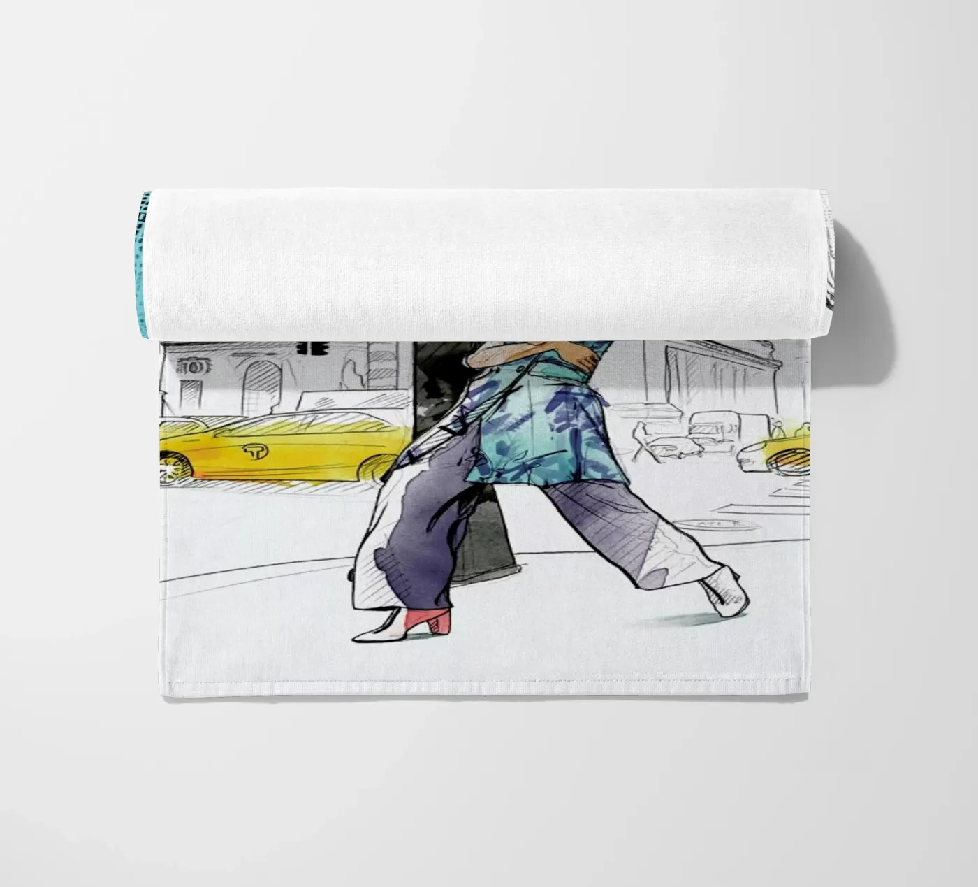 NY strandhanddoek van Ina Stanimirova