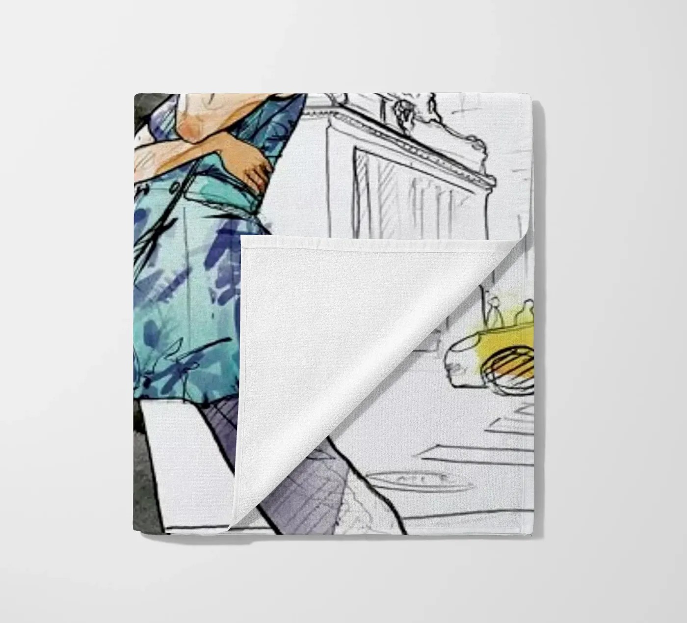 NY strandhanddoek van Ina Stanimirova