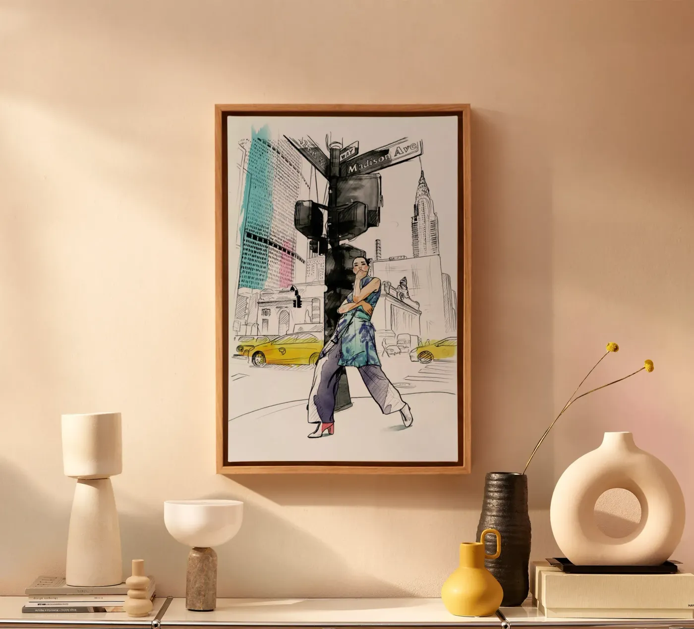 NY tela da Ina Stanimirova