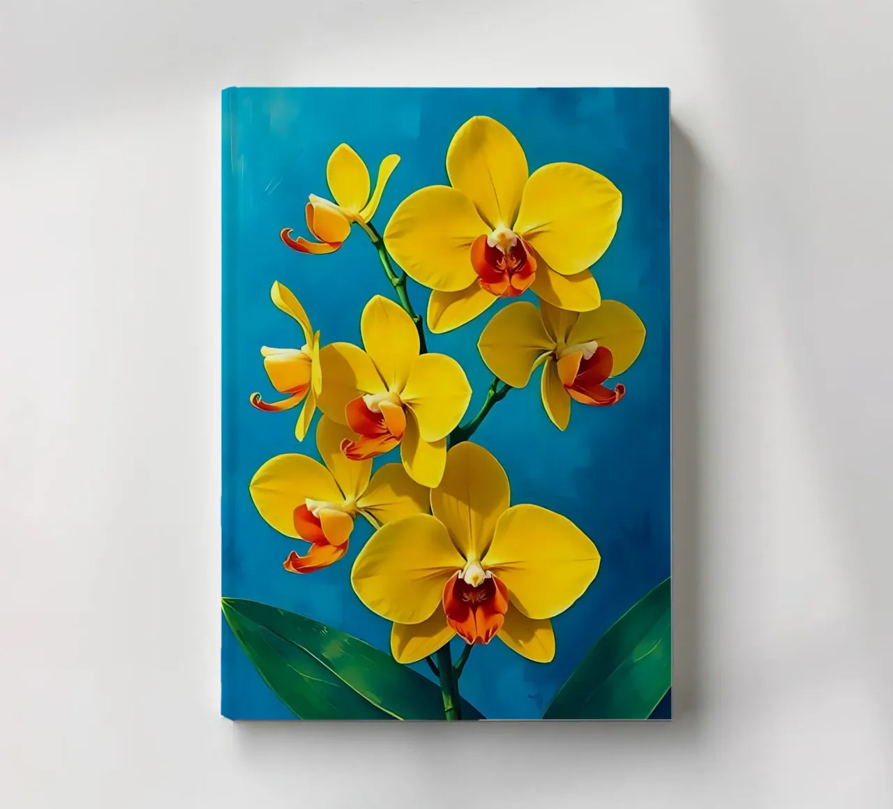 Orchid_Style_D_3 notebook by Farb- und Blütenzauber by LK