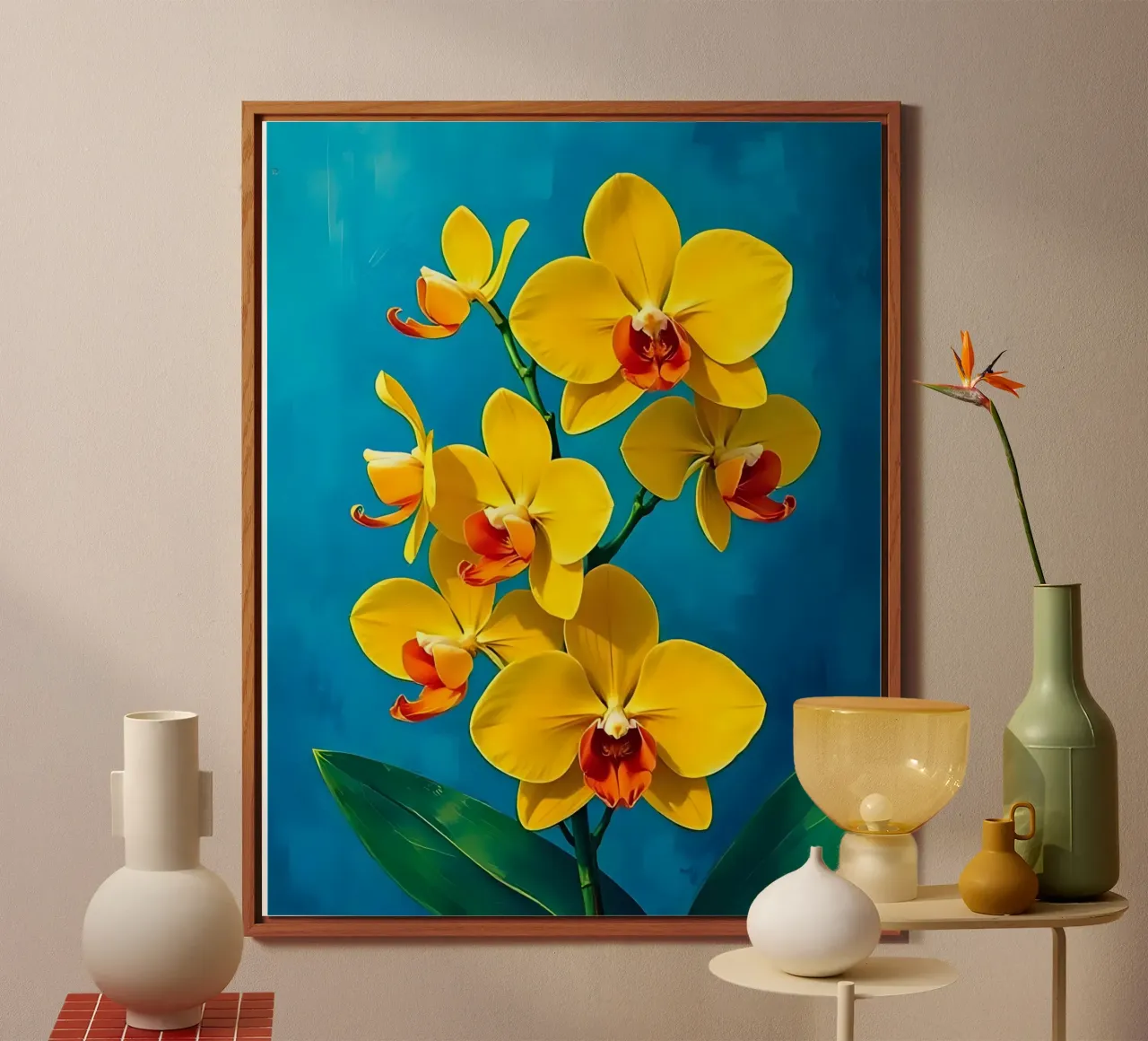 Orchidea_Stile_D3 alluminio dibond da Farb- und Blütenzauber by LK