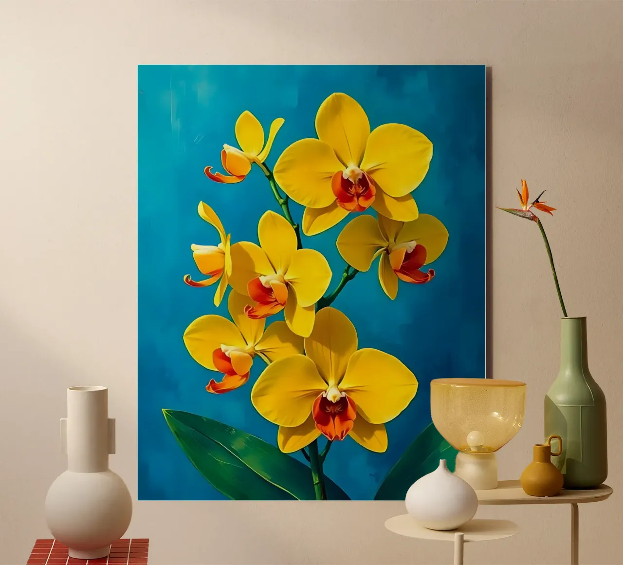 Orchidea_Stile_D3 alluminio dibond da Farb- und Blütenzauber by LK
