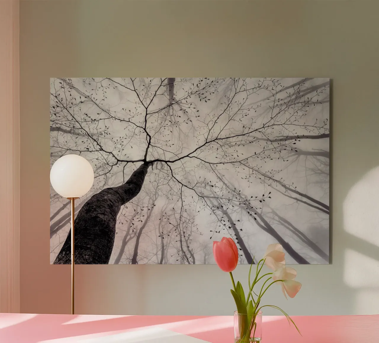 A View Of The Tree Crown - Tom Pavlasek alluminio dibond da Pictufy