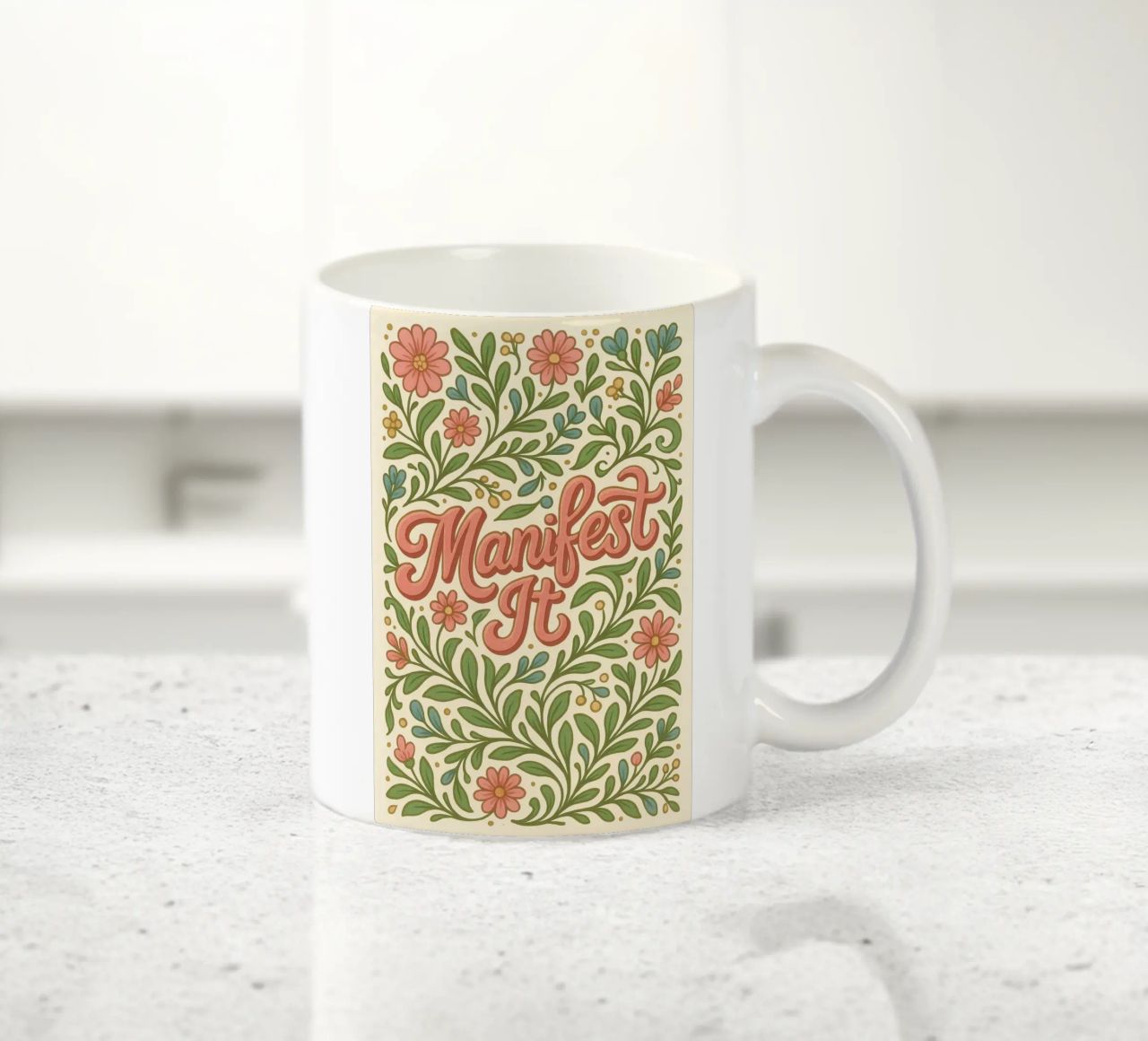 Manifest it! tazza in ceramica da Wall of Whispers