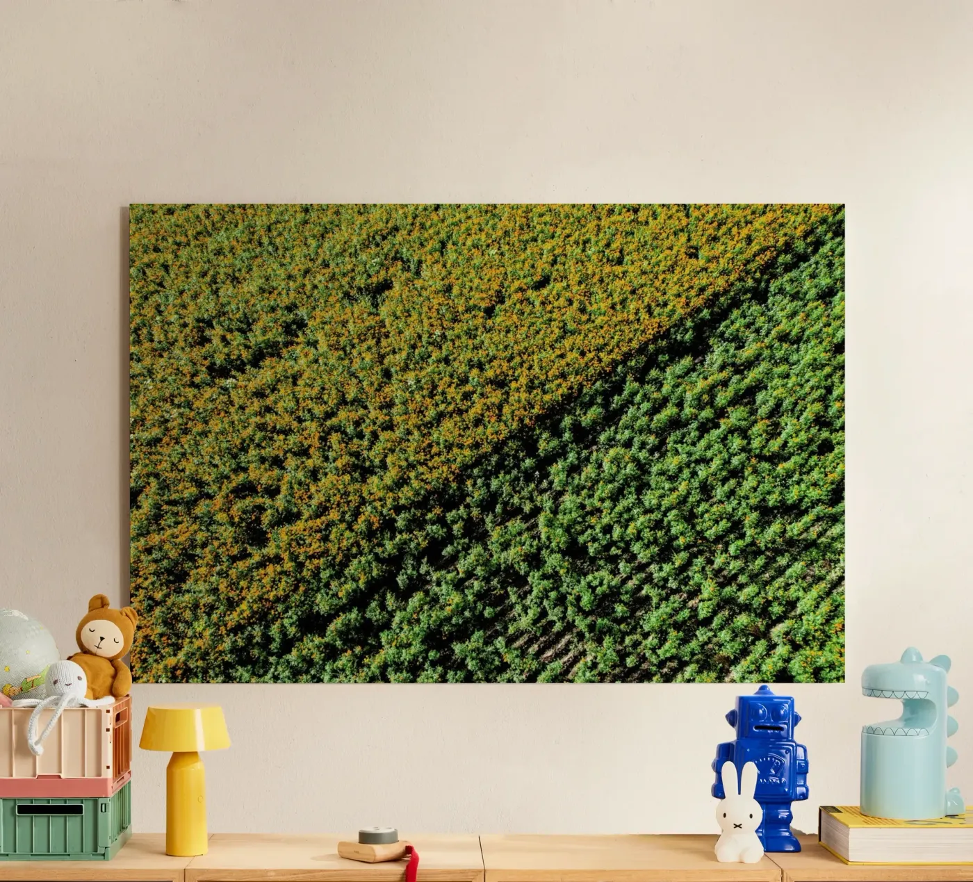 Cempasuchil Acryl-Glas von ROBERTO H