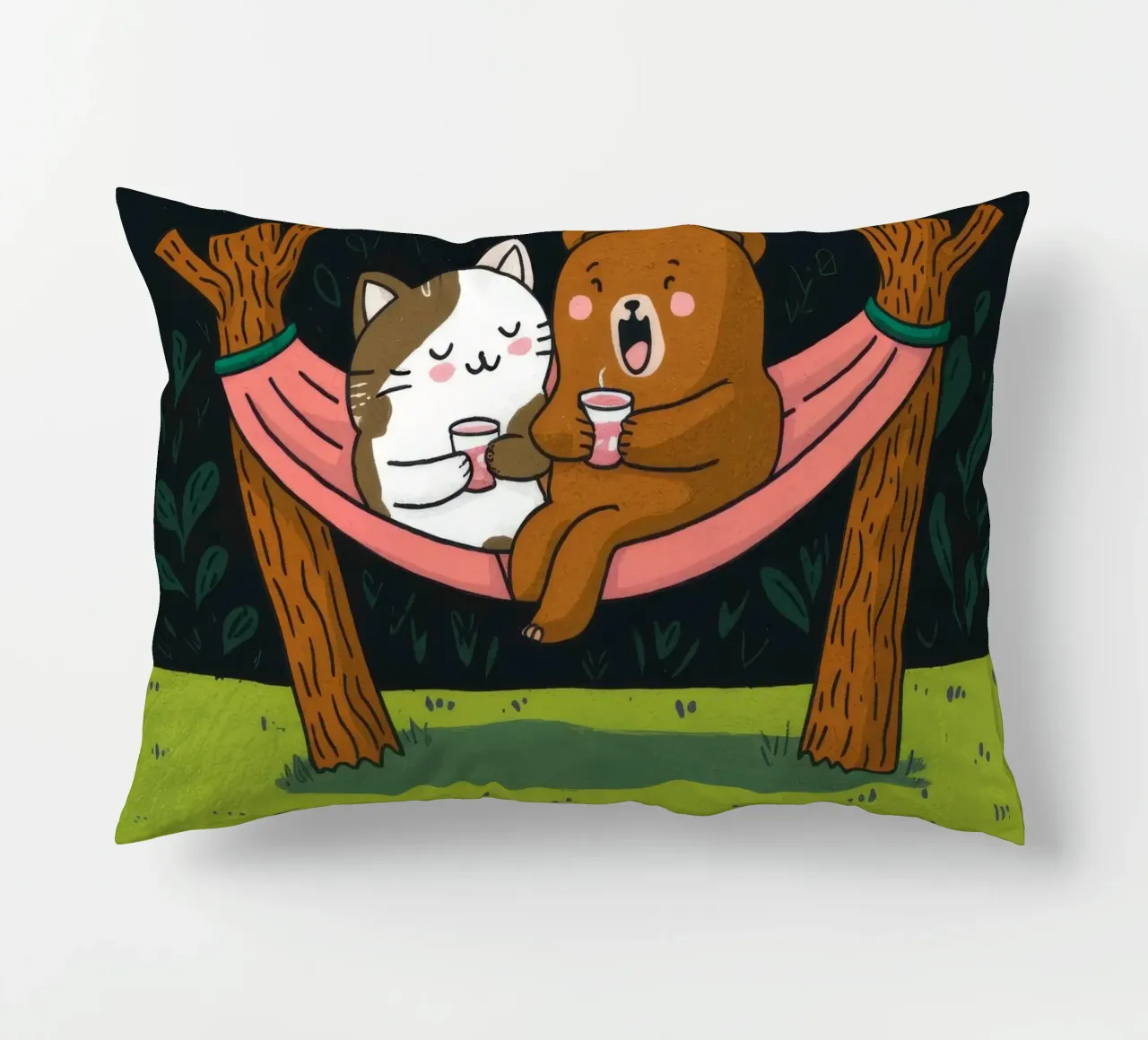 Notte stellata in amaca cuscino da Timeless Huse