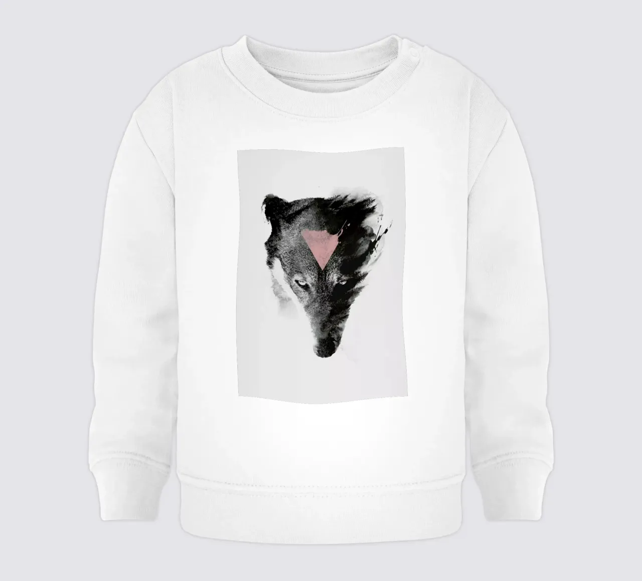 The Missing Part Baby Sweatshirt von Róbert Farkas