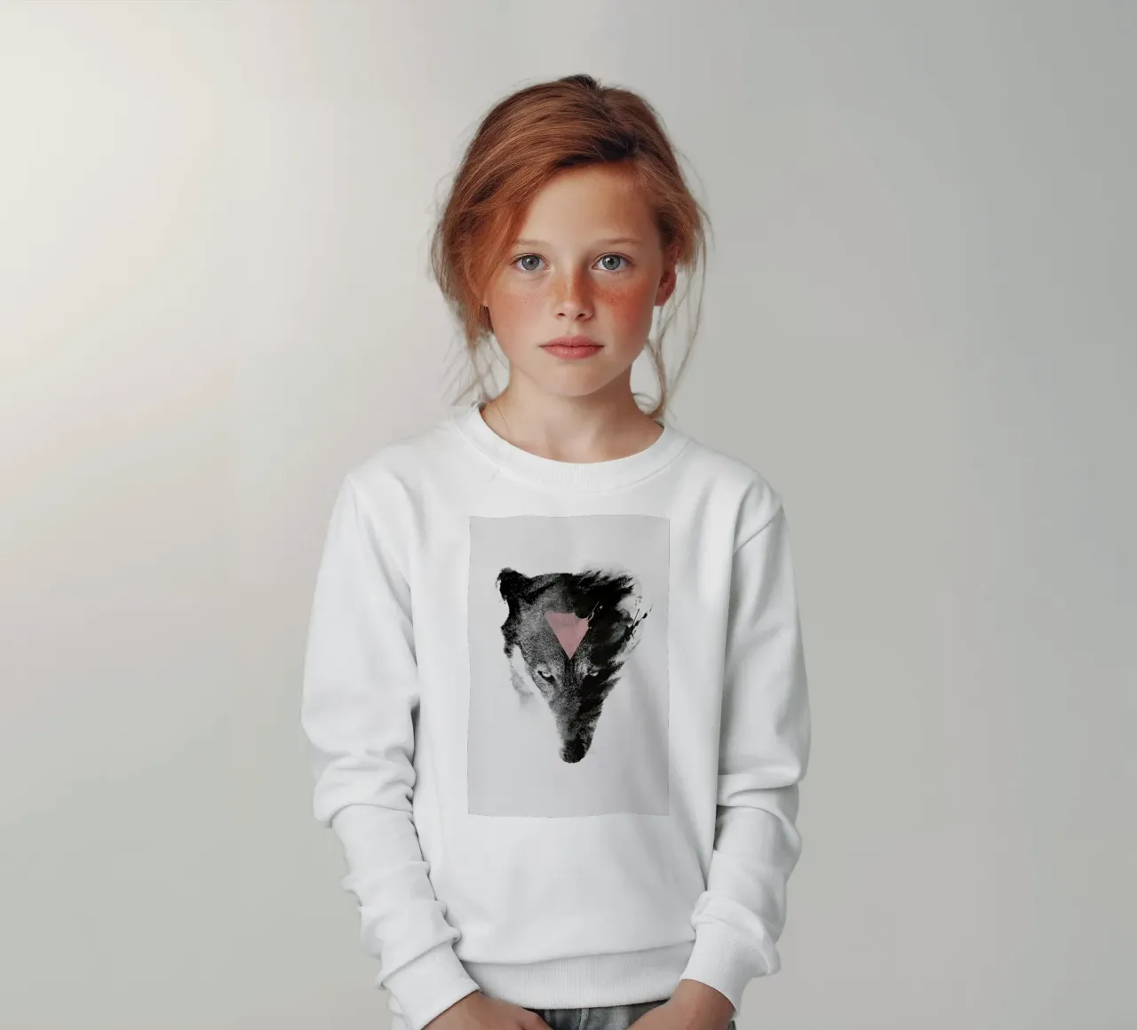 The Missing Part Kinder Sweatshirt von Róbert Farkas