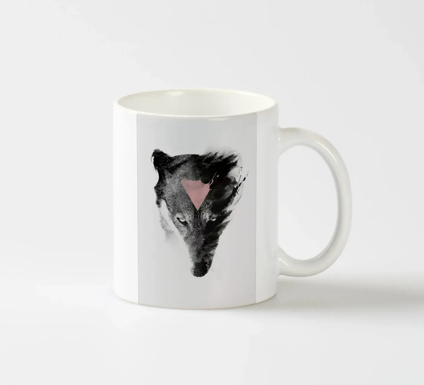 The Missing Part ceramic mug by Róbert Farkas