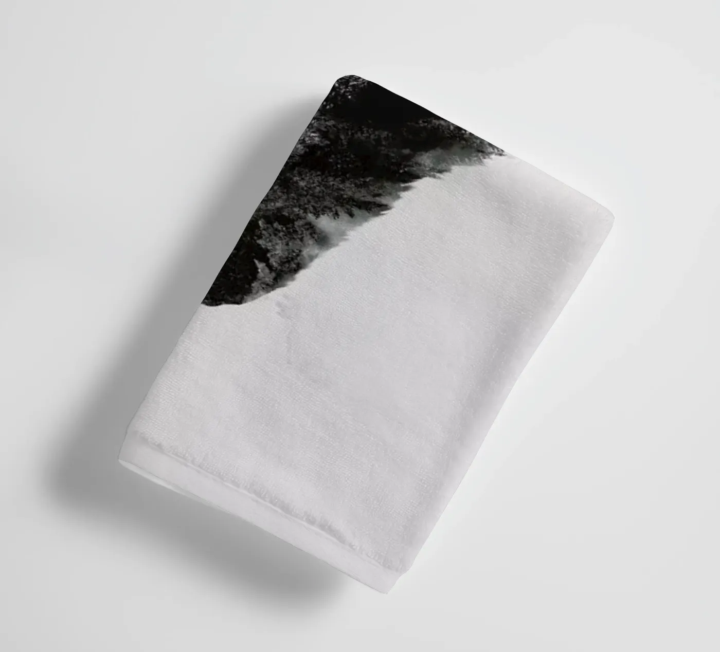 The Missing Part towel by Róbert Farkas