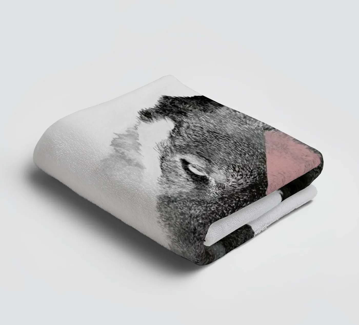 The Missing Part towel by Róbert Farkas