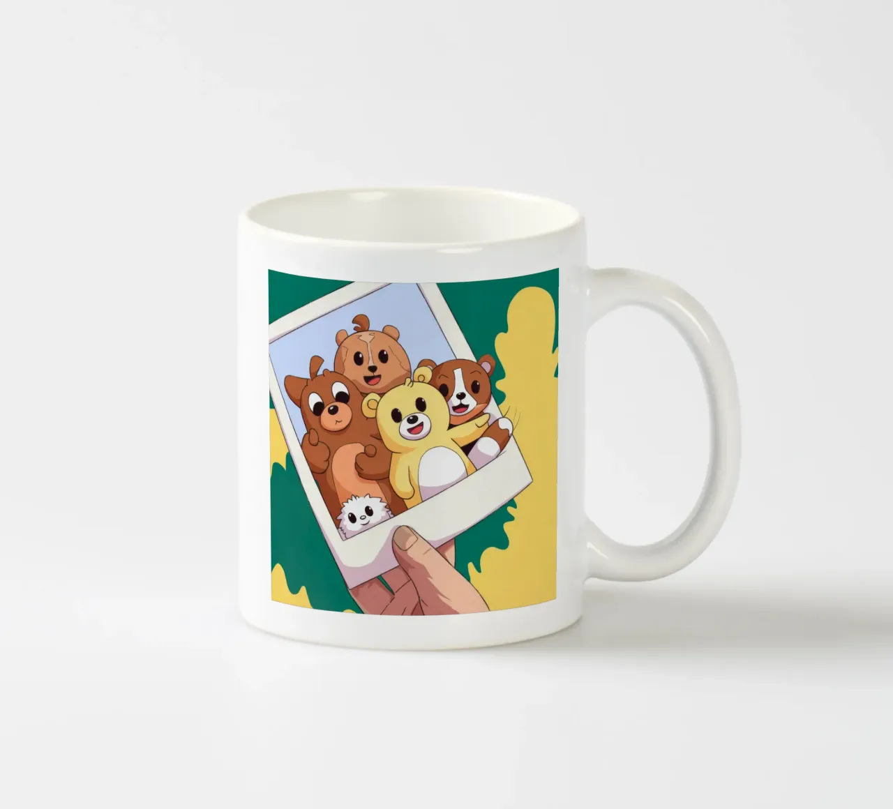 Ricordi di polaroid tazza in ceramica da Timeless Huse