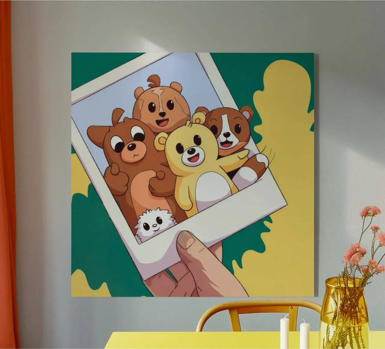 Ricordi di polaroid plexiglass da Timeless Huse